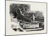French Canadian Life, Wayside Watering Trough, Canada, Nineteenth Century-null-Mounted Giclee Print