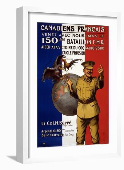 French Canadians, 1915-null-Framed Giclee Print