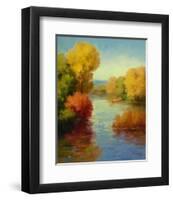 French Canal I-Karen Dupré-Framed Art Print