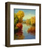 French Canal I-Karen Dupré-Framed Art Print