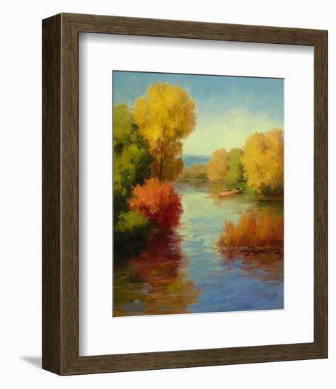 French Canal I-Karen Dupré-Framed Art Print