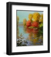 French Canal II-Karen Dupré-Framed Art Print