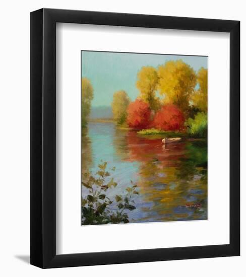 French Canal II-Karen Dupré-Framed Art Print