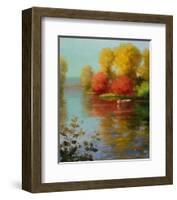 French Canal II-Karen Dupré-Framed Art Print