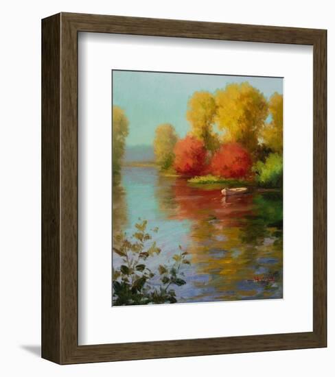 French Canal II-Karen Dupré-Framed Art Print