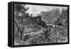 French Canal Operations-null-Framed Stretched Canvas