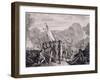 French Capture of Tobago, 1781-Francois Godefroy-Framed Giclee Print
