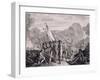 French Capture of Tobago, 1781-Francois Godefroy-Framed Giclee Print