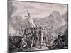 French Capture of Tobago, 1781-Francois Godefroy-Mounted Giclee Print