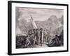 French Capture of Tobago, 1781-Francois Godefroy-Framed Giclee Print