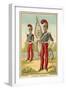 French Carabiniers of the Restoration-null-Framed Giclee Print