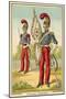 French Carabiniers of the Restoration-null-Mounted Giclee Print