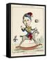 French Caricature - Titi-Louis-null-Framed Stretched Canvas