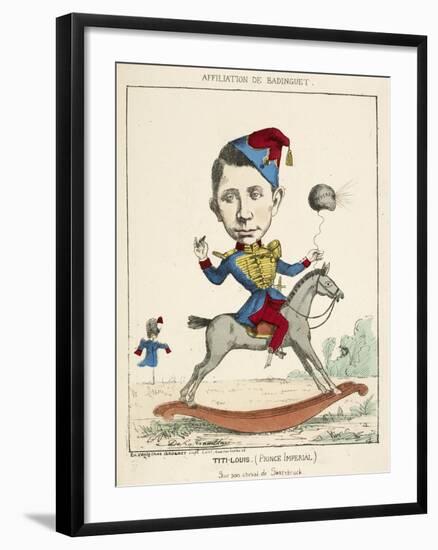 French Caricature - Titi-Louis-null-Framed Giclee Print