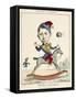 French Caricature - Titi-Louis-null-Framed Stretched Canvas