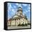 French Cathedral, Gendarmenmarkt Square, Berlin, Brandenburg, Germany, Europe-G & M Therin-Weise-Framed Stretched Canvas