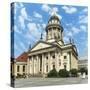 French Cathedral, Gendarmenmarkt Square, Berlin, Brandenburg, Germany, Europe-G & M Therin-Weise-Stretched Canvas