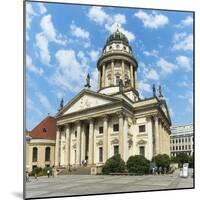 French Cathedral, Gendarmenmarkt Square, Berlin, Brandenburg, Germany, Europe-G & M Therin-Weise-Mounted Photographic Print