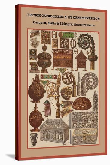 French Catholicism and its Ornamentation-Friedrich Hottenroth-Stretched Canvas