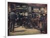 French Cattle Market 20C-Mortimer Menpes-Framed Art Print