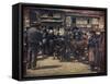 French Cattle Market 20C-Mortimer Menpes-Framed Stretched Canvas
