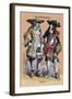 French Cavaliers, 18th Century-Richard Brown-Framed Art Print