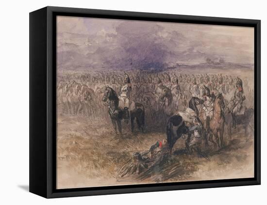 French Cavalry, 1851-John Gilbert-Framed Stretched Canvas