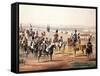 French Cavalry During First Empire, 1812-Wilhelm von Kobell-Framed Stretched Canvas