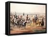 French Cavalry During First Empire, 1812-Wilhelm von Kobell-Framed Stretched Canvas