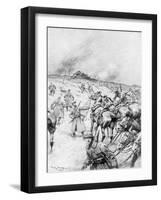 French Cavalry in Action, 1918-Georges Bertin Scott-Framed Giclee Print