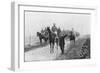 French Cavalry on a Reconnaissance Mission, Somme, France, 1914-null-Framed Giclee Print