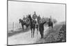 French Cavalry on a Reconnaissance Mission, Somme, France, 1914-null-Mounted Giclee Print
