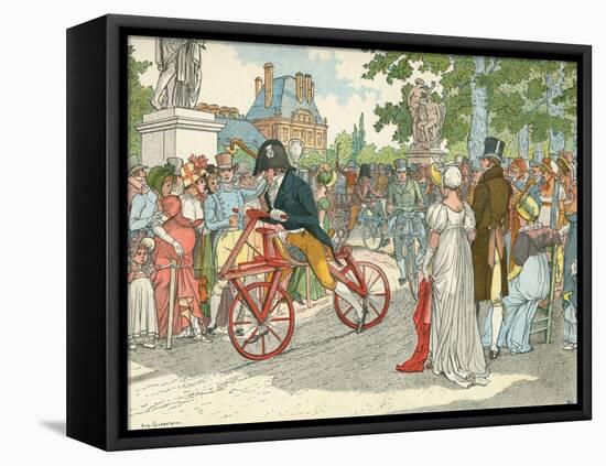 French Celerifere-Eugene Courboin-Framed Stretched Canvas