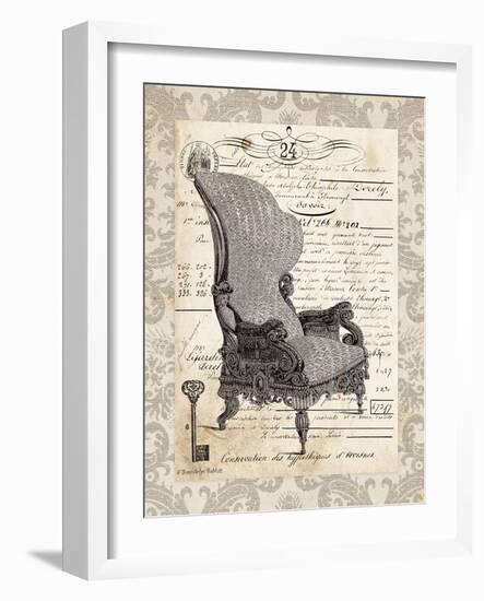 French Chair I-Gwendolyn Babbitt-Framed Art Print