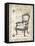 French Chair II-Gwendolyn Babbitt-Framed Stretched Canvas