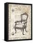 French Chair II-Gwendolyn Babbitt-Framed Stretched Canvas