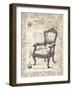 French Chair II-Gwendolyn Babbitt-Framed Art Print