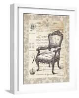 French Chair II-Gwendolyn Babbitt-Framed Art Print