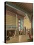 French Chateau Interior-null-Stretched Canvas