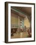 French Chateau Interior-null-Framed Art Print