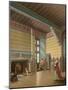 French Chateau Interior-null-Mounted Art Print