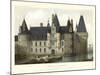 French Chateaux II-Victor Petit-Mounted Art Print