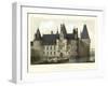 French Chateaux II-Victor Petit-Framed Art Print