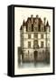 French Chateaux in Brick I-Victor Petit-Framed Stretched Canvas