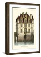 French Chateaux in Brick I-Victor Petit-Framed Art Print