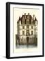 French Chateaux in Brick I-Victor Petit-Framed Art Print