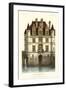 French Chateaux in Brick I-Victor Petit-Framed Art Print