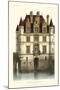 French Chateaux in Brick I-Victor Petit-Mounted Art Print