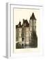 French Chateaux in Brick II-Victor Petit-Framed Art Print