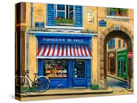 French Cheese Shop-Marilyn Dunlap-Stretched Canvas
